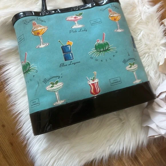 Fabulous Lulu Guinness Cocktail Hand Bag, Nice! Excellent Condition! - Picture 4 of 13